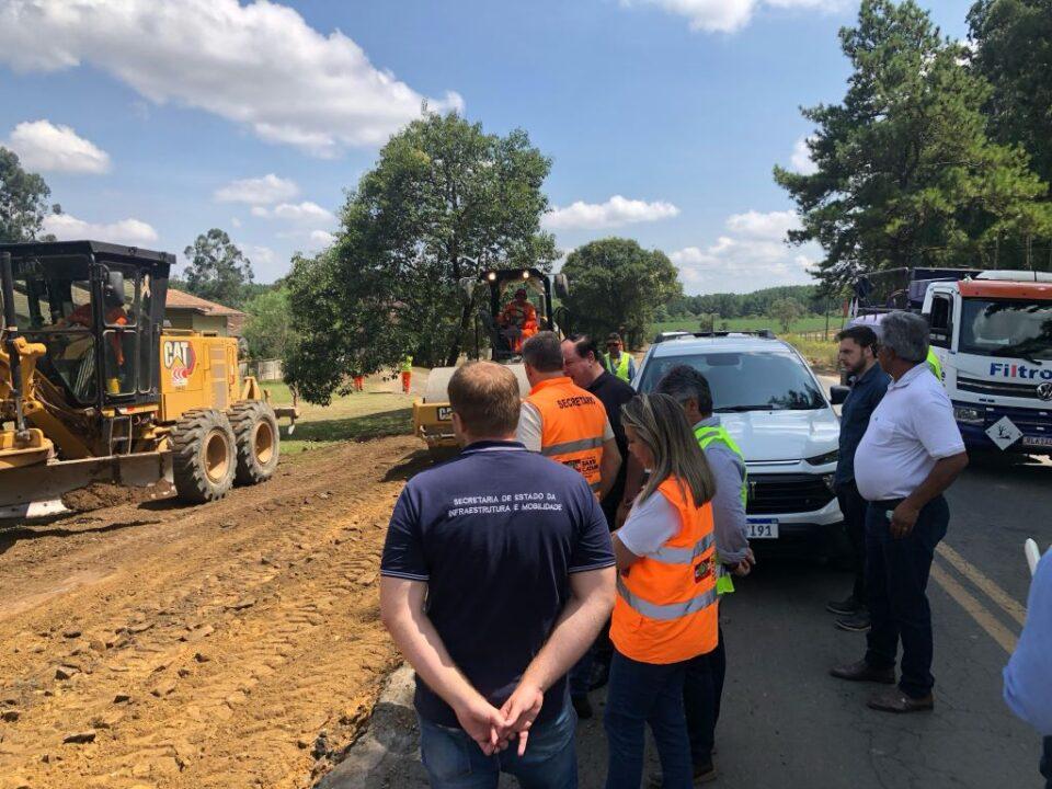Obras na Rodovia SC-477 sob investigação do Ministério Público