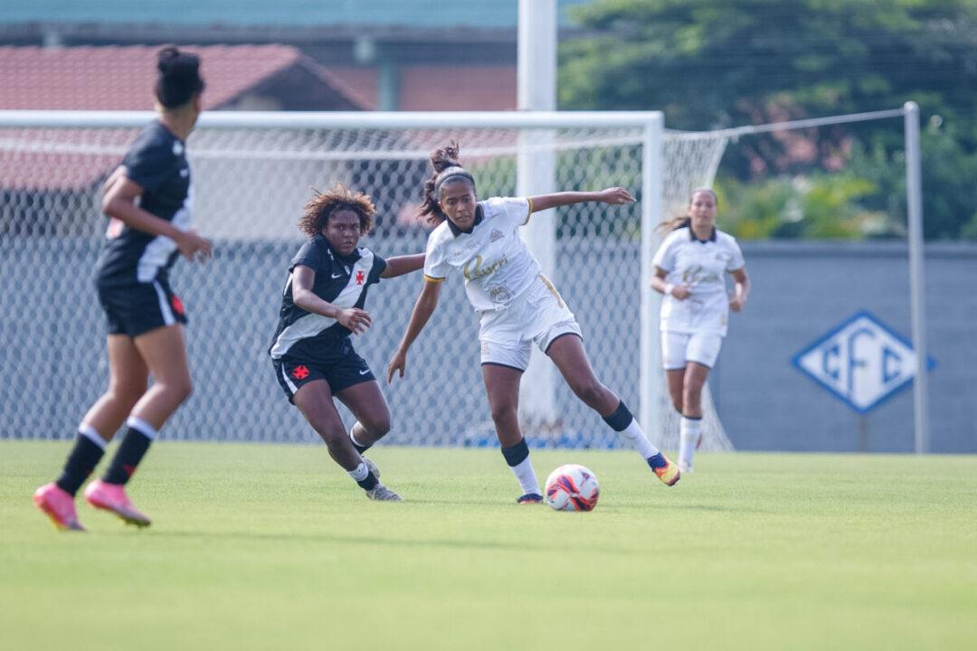 Jogo entre Criciúma e Vasco no Brasileirão Feminino Sub-20