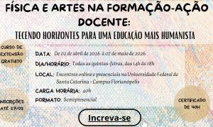 Imagem do curso de extensão UFSC com professores e alunos interagindo