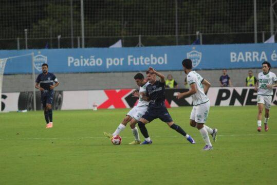 Imagem da partida entre Barra FC e Chapecoense na final do Campeonato Catarinense 2026