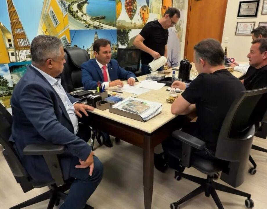 Reunião de líderes políticos