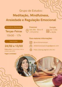 Imagem Grupo de Estudos sobre Meditação e Mindfulness