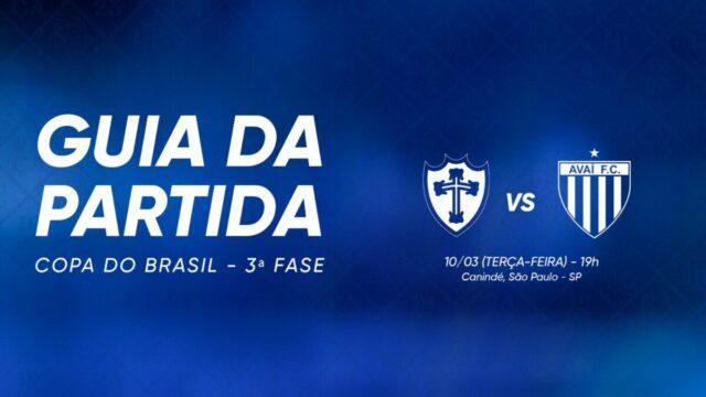 Imagem Guia da Partida - Portuguesa-SP x Avaí Copa do Brasil 2026