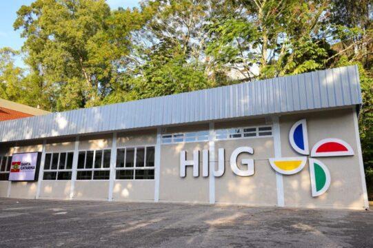 Vista aérea do Hospital Infantil Joana de Gusmão