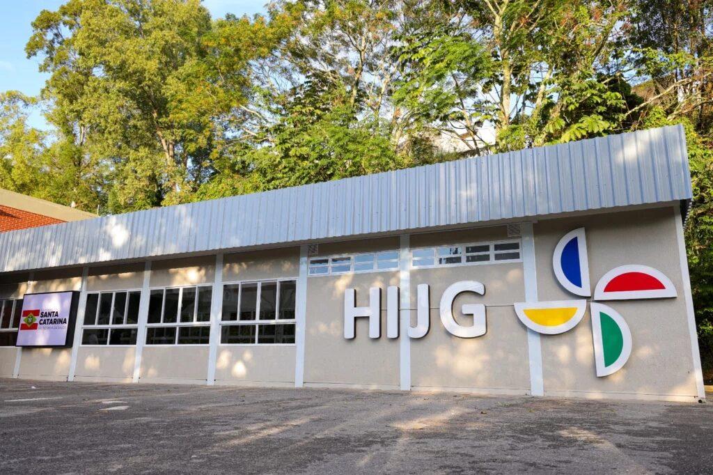 Vista aérea do Hospital Infantil Joana de Gusmão