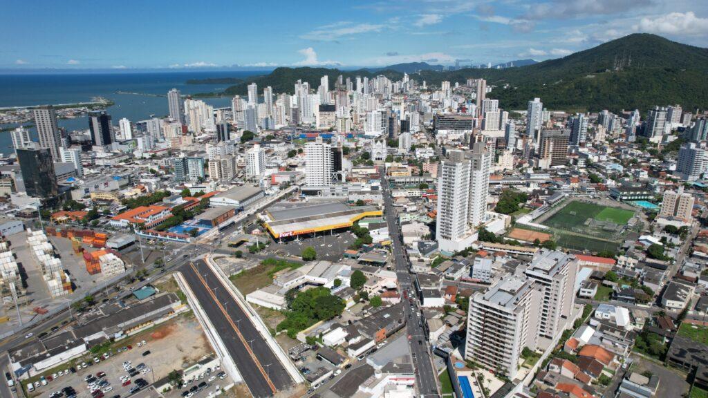 Gráfico representando os indicadores fiscais de Itajaí em 2025