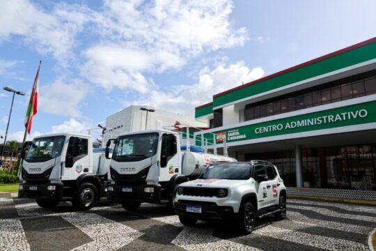 Investimentos em Defesa Civil Santa Catarina