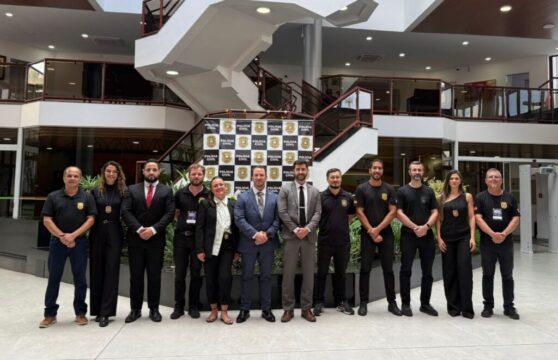 Colaboração entre a PCSC e o Serviço Secreto dos EUA