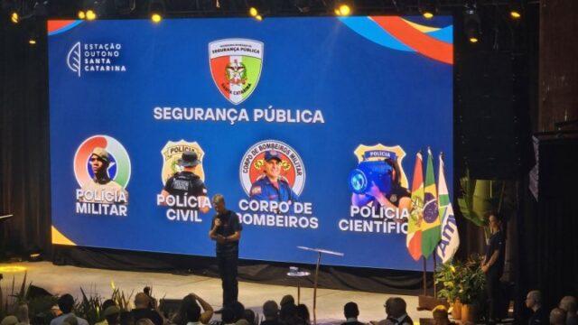 Equipe do CBMSC em ação