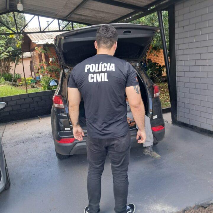 Polícia Civil de Santa Catarina cumpre mandado de prisão em Riqueza