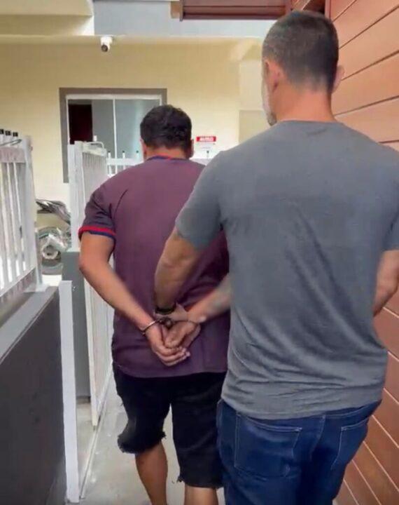 Homem preso pela DEIC por homicídio qualificado