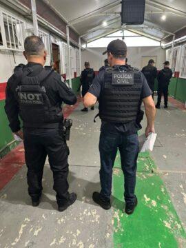 Operação policial da Polícia Civil de Santa Catarina em Balneário Camboriú