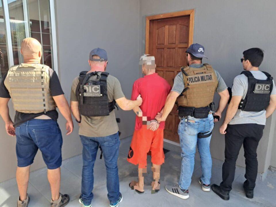 Prisão de integrante de organização criminosa armada