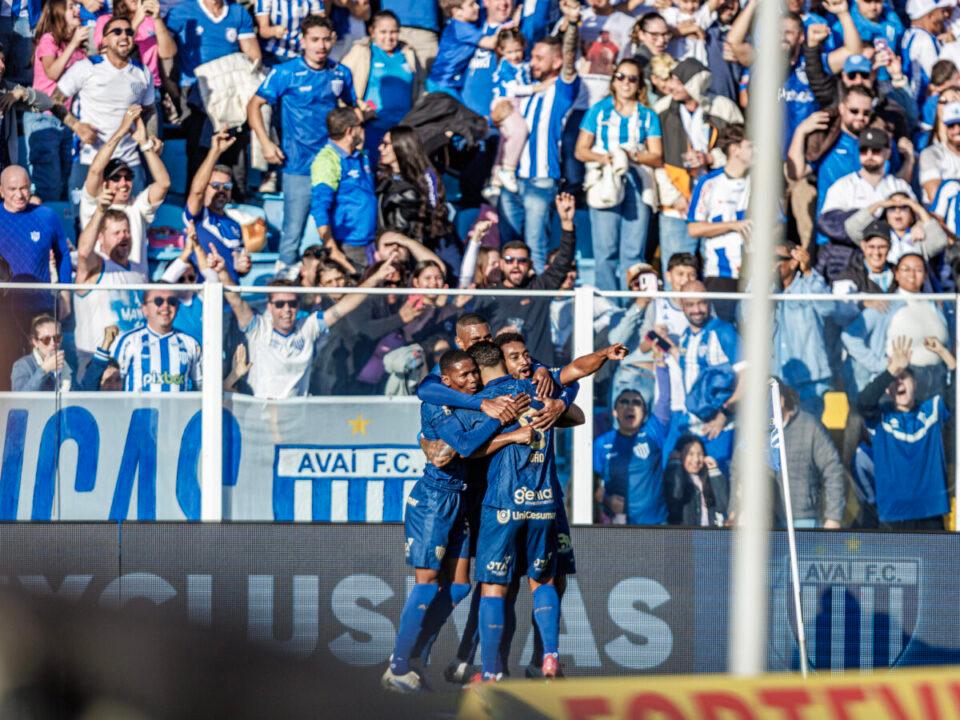 Imagem do Clássico 463 entre Avaí e Figueirense