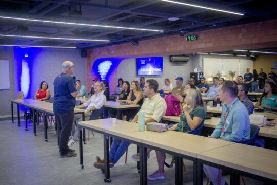 Imagem representativa de uma rede de contatos eficaz