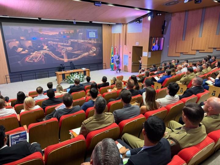 Foto do Seminário 'Meios de Investigação no Enfrentamento aos Crimes Virtuais'