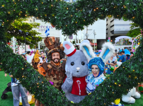 Decoração temática de Páscoa em Balneário Camboriú