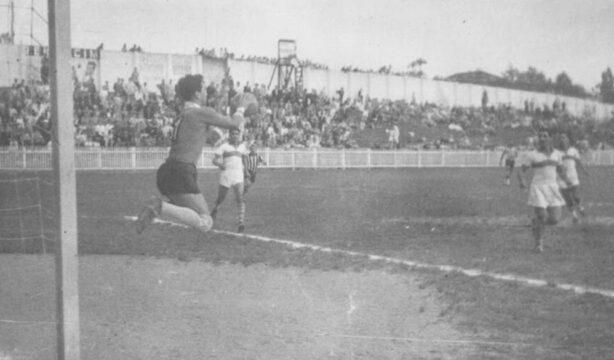 Adolfinho - imagem do goleiro em ação