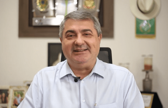 Foto do almoço da bancada estadual do MDB com Carlos Chiodini