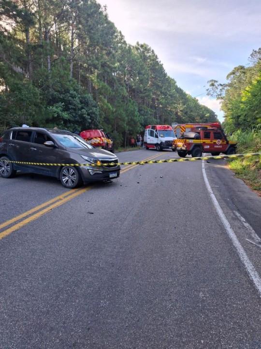Equipes de resgate em ação