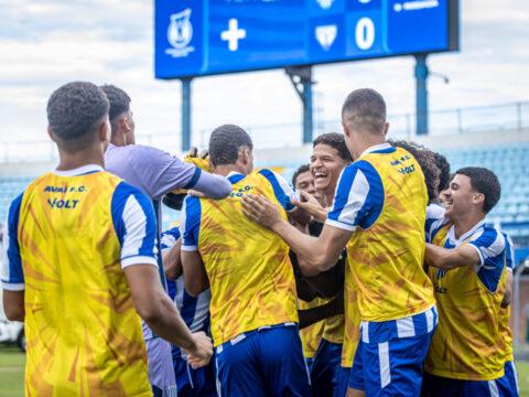 Jogo entre Avaí Sub-20 e São Paulo