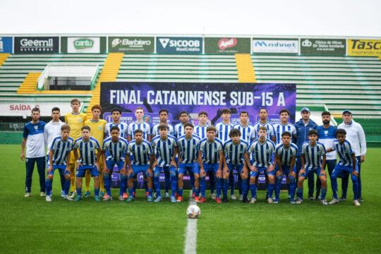 Avaí representando Santa Catarina na competição de futebol Sub-15