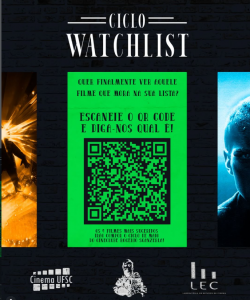 Filmes sugeridos pelo público no Cineclube UFSC em maio