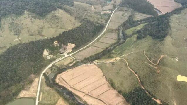 Barragem em Santa Catarina