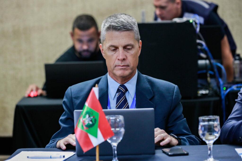 Imagem de Coronel Flávio Graff, secretário de Estado da Segurança Pública