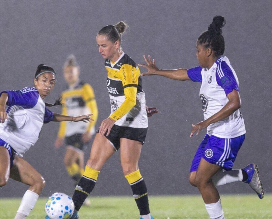 Confronto entre Criciúma e Mauaense no Brasileirão Feminino A3