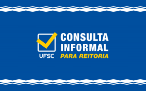 Imagem do debate do segundo turno da consulta para Reitoria da UFSC promovido pela Apufsc