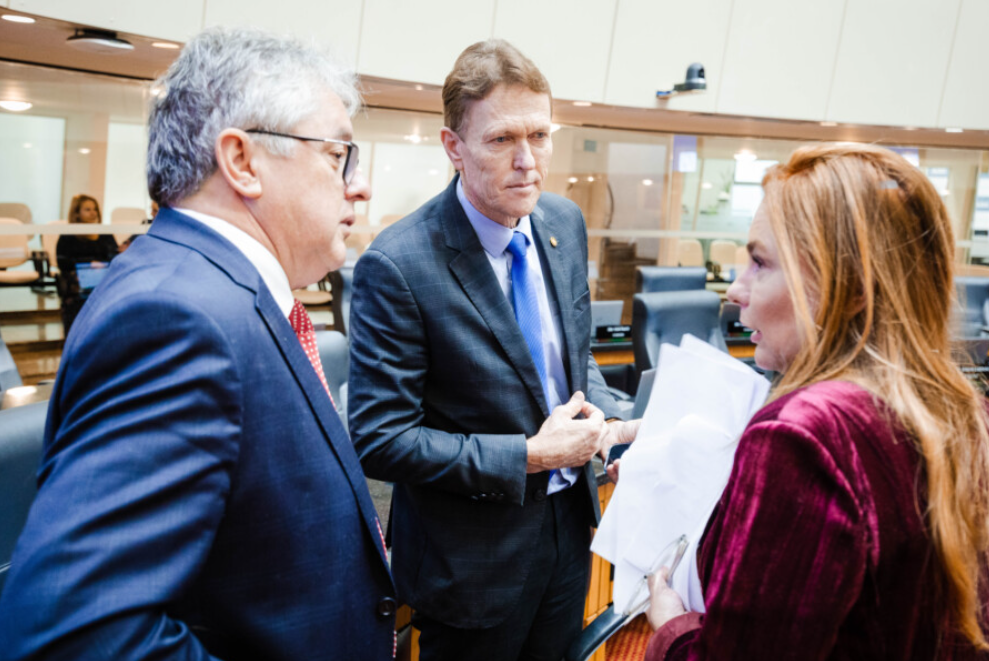 Deputada Paulinha do Podemos na Assembleia Legislativa de SC