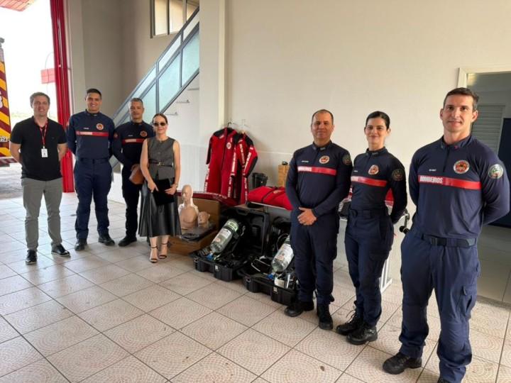 Equipamentos de segurança para o Corpo de Bombeiros