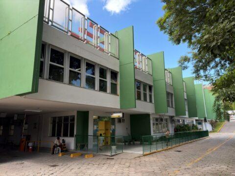 Fachada modernizada do Hospital Infantil Joana de Gusmão