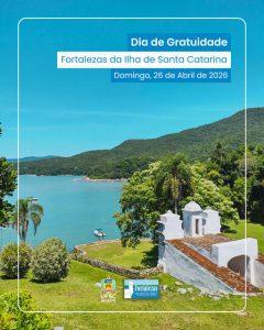 Paisagem das fortalezas em Santa Catarina