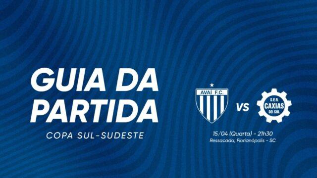 Guia da Partida - Avaí F.C. vs. Caxias-RS