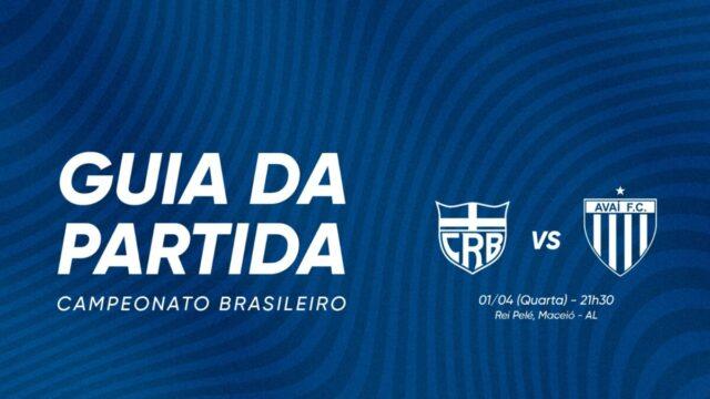 Guia da Partida - CRB-AL x Avaí