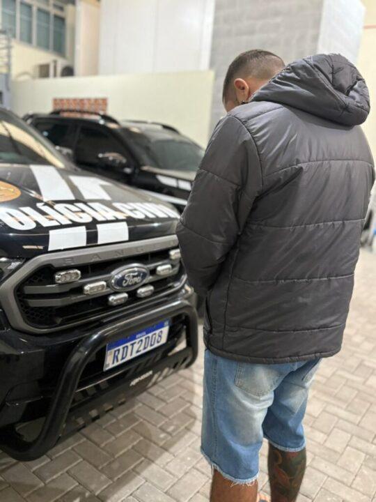 Homem preso com munições de uso restrito em Gaspar