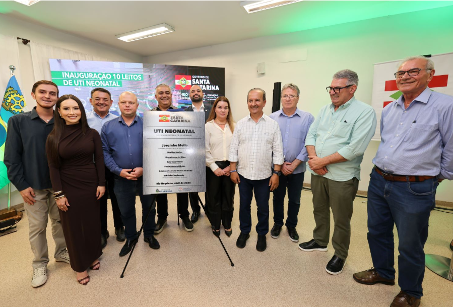Leitos de UTI Neonatal na Fundação Hospitalar de Rio Negrinho