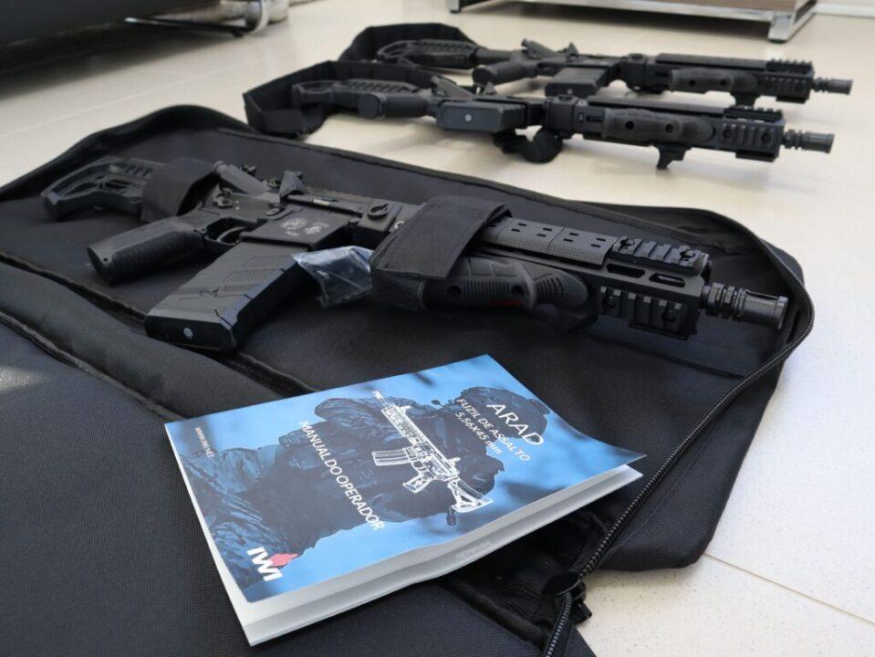 Armamentos de última geração Polícia Civil SC