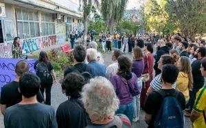 Memorial em homenagem à estudante Catarina Kasten na UFSC