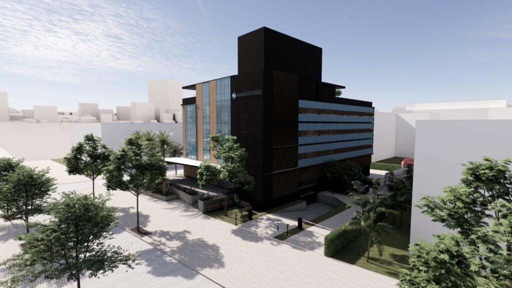 Nova sede da Nanovetores Tecnologia em Florianópolis - Investimento de R$ 11,3 milhões