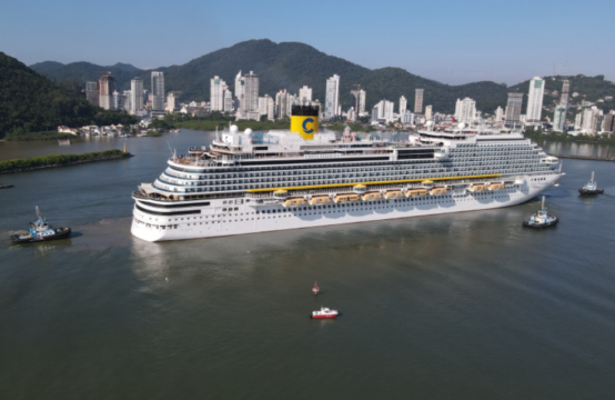 Terminal de cruzeiros em Itajaí