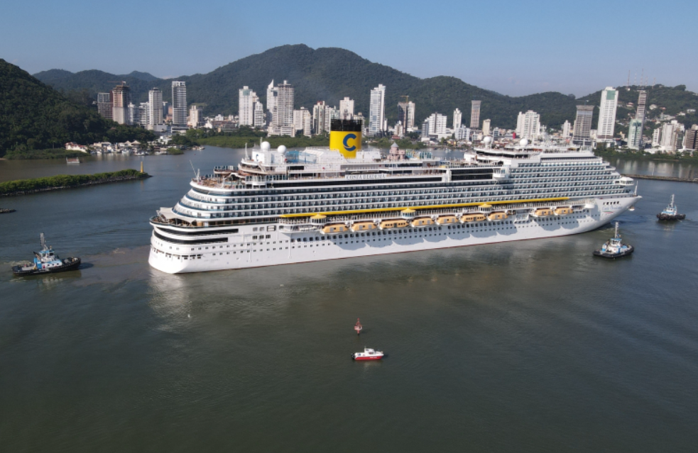 Terminal de cruzeiros em Itajaí