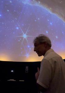 Telescópio no Observatório da UFSC