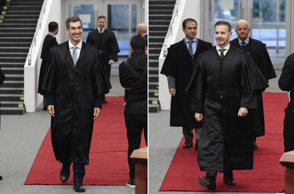 Cerimônia de posse de Silvio José Franco e Andreas Eisele no TJSC em Florianópolis