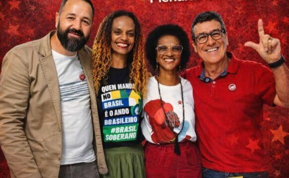 Pré-candidatura à Câmara Federal em Joinville - Feijoada do PT