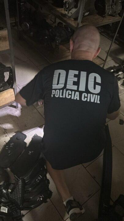 Empresário preso por receptação em Santo Amaro da Imperatriz