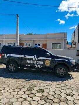 Homem capturado pela Polícia Civil em operação policial