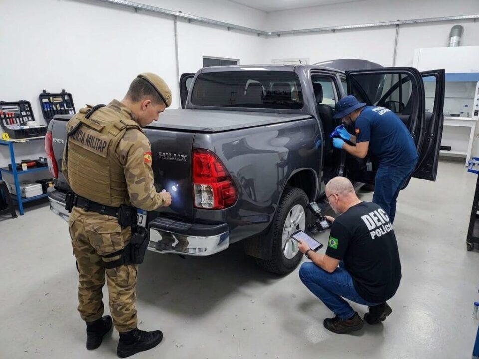 Toyota Hilux adulterada